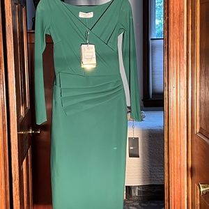 Designer dress - Chiara Boni La Petite Robe,  KAYA; Green, Size 6